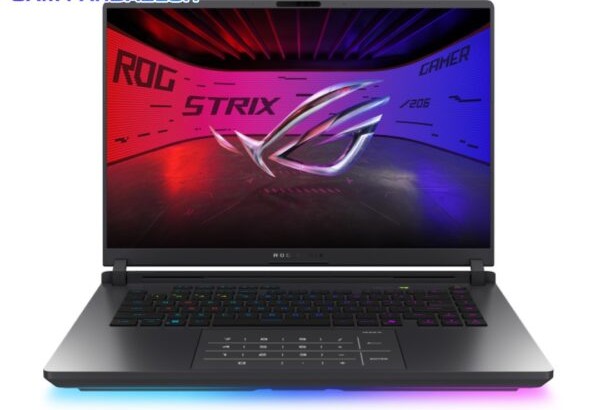 لپ تاپ گیمینگ ایسوس راگ 16 اینچی مدل Asus ROG Strix G16 G615LR Core Ultra 9 275HX 16GB DDR5 1TB SSD 12GB RTX5070TI